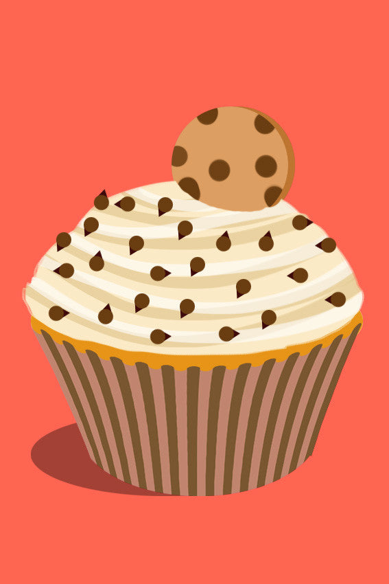 Chocolate Chip Cupcake